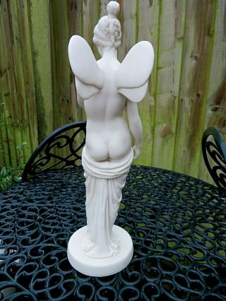 Antique 19thc Large Copeland Naked Female Parian Figure Of Psyche C1877 - W.  Theed