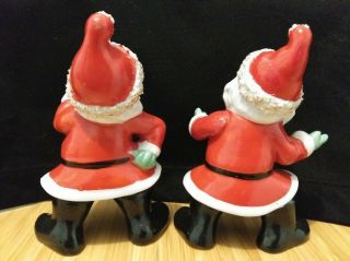 Vintage Santa Figurines Japan Christmas 2