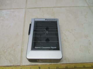 Vtg Panasonic Personal Portable Stereo Cassette Player Rq - J50