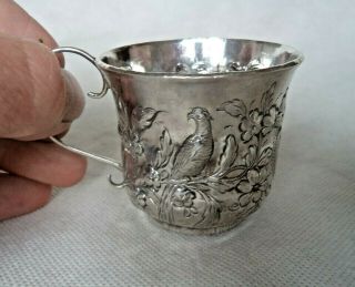 Royalist 17th / 18th Century Solid Silver English Toasting Cup