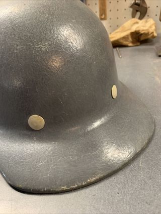 Vintage Fibre Metal Superglas Hard Hat Hardhat 2