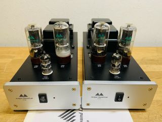 Antique Sound Lab AV - 20 Mono Blocks Tube Amplifier So Do To 1 Broken Tube 3