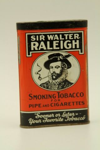 Sir Walter Raleigh Tobacco Pocket Tin