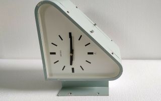 Vintage Double Side Triangle Nautical Maritime Clock Seiko Japan