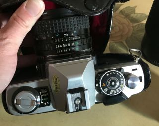 Vintage Minolta XG - 1 Camera & Accessories Case,  Lenses 3