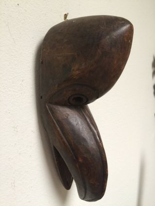 Authentic African Tribal Dan Beak Mask