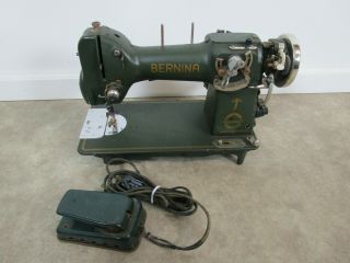 117l Bernina Zigzag Sewing Machine Green 30s