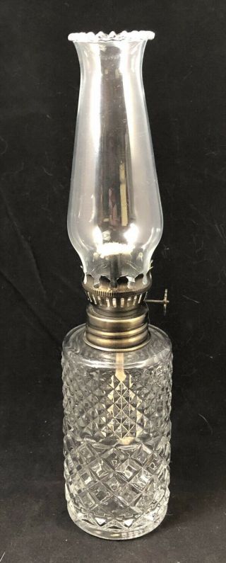Vintage Lamplight Farms Miniature Oil Lamp Austria 1986
