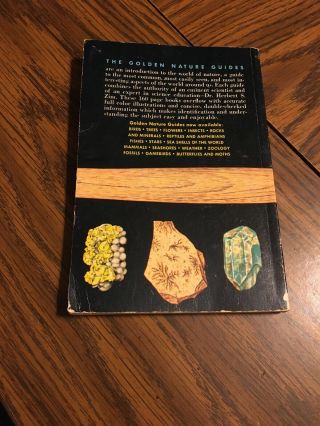 Vintage 1957 Golden Nature Guide Rocks and Minerals Zim & Shaffer book 3