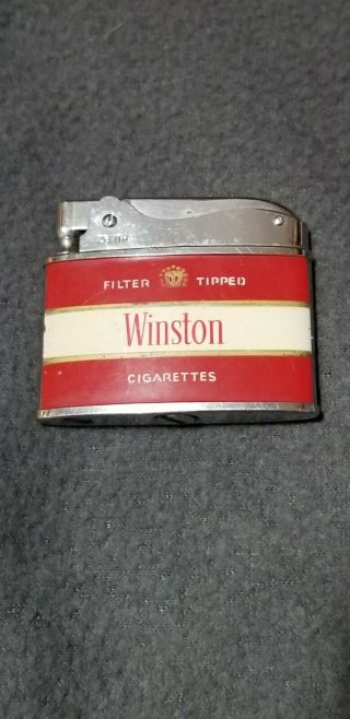 Vintage Zenith Winston Advertising Lighter As - Is.  Made In Japan.