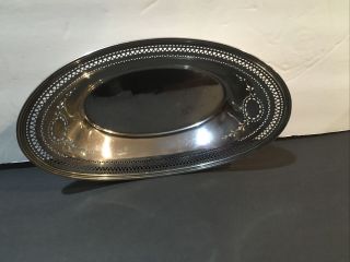 Tiffany & Co.  Sterling Silver 925 - 1000 10.  5” Serving Dish 10.  88 Troy Ozs. 2