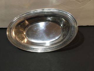 Tiffany & Co.  Sterling Silver 925 - 1000 10.  5” Serving Dish 10.  88 Troy Ozs. 4