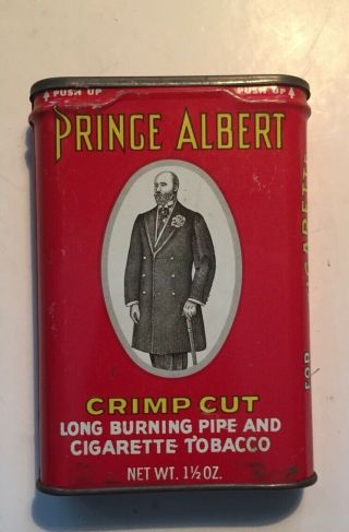Prince Albert Tobacco Tin 1 1/2 Oz