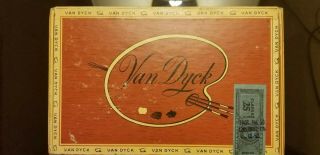 Vintage Van Dyck Cigar Box