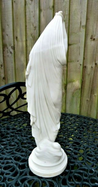 ANTIQUE 19THC LARGE PARIAN FIGURE OF A LADY STANDING ON CLOUDS C1870 - R&L 6