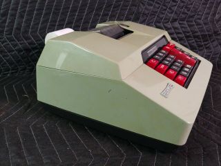 Vintage Hermes Model 167 - 12 Fully Mechanical Calculator - Adding Machine 2