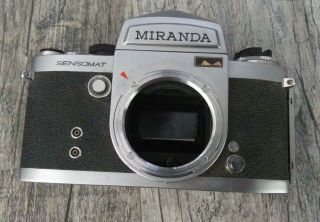 Vintage Photography Miranda Sensomat 35mm Film Camera