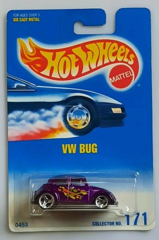 Hotwheels Vw Beetle Oval Vintage Rare Volkswagen Mattel No 117