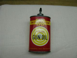 Vintage Winchester 3 Ounce Gun Oil Lead Top Handy Oiler