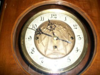 Antique Art Deco 3 weight grand sonnerie Vienna regulator Wall Clock 2