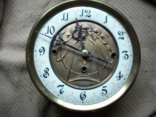 Antique Art Deco 3 weight grand sonnerie Vienna regulator Wall Clock 5