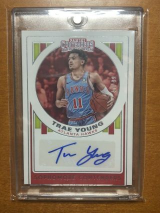 Trae Young Panini Contenders Auto /99 2019 - 2020