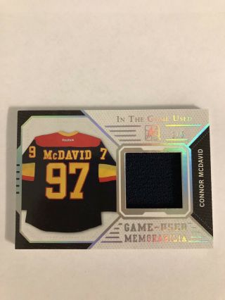 2014/15 Itg Connor Mcdavid Game Jersey 1/5