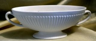 Vintage 1960s Wedgwood Moonstone Mantel Vase Creamware Etruria & Barlaston