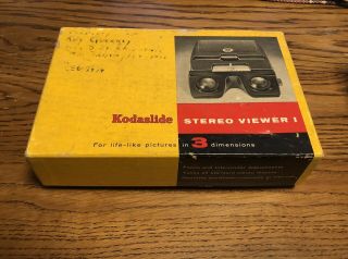 Vintage Kodak Kodaslide Stereo Viewer I From 1950’s W Box