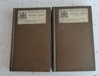 Vintage Book Set 1848 Final Memorials Of Charles Lamb Letters & Essays Talfourd