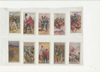 Full Set Of 25 Victoria Cross Cards From John Player & Sons 1914.