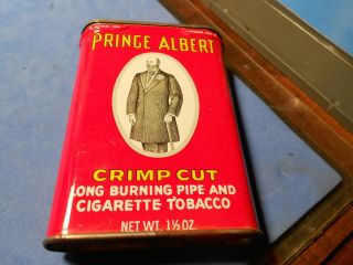 " Prince Albert " Metal Cigarette/pipe Tobacco Tin