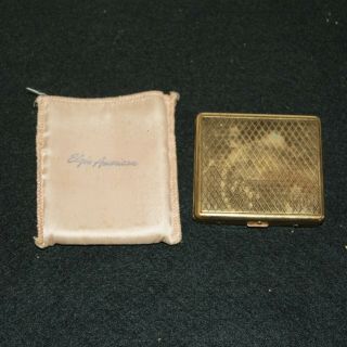 Vintage Elgin American Cigarette Lighter Case As - Is