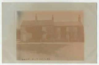 Old Postcard Swaby Post Office Lincolnshire Real Photo Vintage 1905 - 10