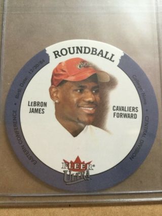 Lebron James 2003 - 04 Fleer Ultra Roundball Rookie Card