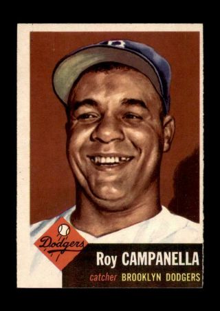 1953 Topps Set Break 27 Roy Campanella Nr - Gmcards