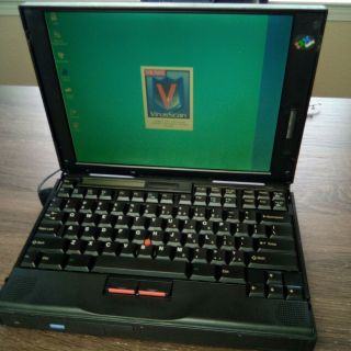 Vintage And Rare Ibm Thinkpad 760ed 9546 Windows 95 Laptop Computer