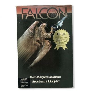 Falcon The F - 16 Fighter Simulation For The Commodore Amiga Computers