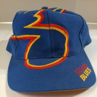 St.  Louis Blues Hockey The Game Retro Vintage 1990’s Snapback Hat Cap