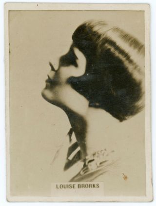 1920s Spanish Cigarette Card Iconic Silent Film Flapper Louise Brooks