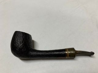 Stanwell Brass Band Smoking Pipe - 124 - Estate Wood Avocado Color - Denmark 2