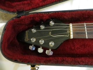 Vintage 1985 gibson flying v black Guitar & Orig.  Case & Orig.  Purchase Receipt 3