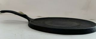 VINTAGE WAGNER 1891 10 - 1/4” CAST IRON Griddle SKILLET PAN 2