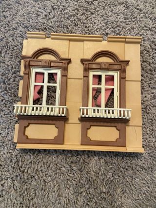 Vintage 1989 Playmobil Victorian Mansion 5300 Wall With 2 Windows