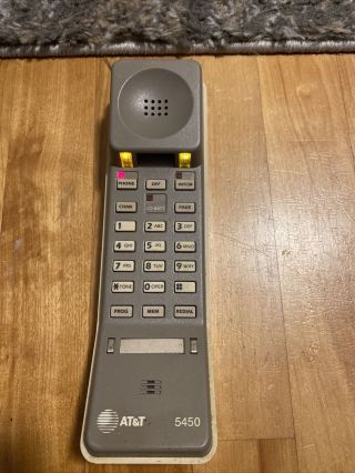 Vintage AT&T 5450 10 Channel Cordless Phone Desk Wall Telephone 3