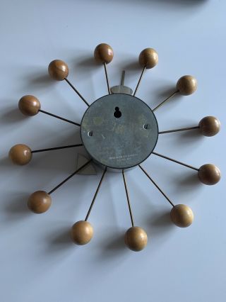 George Nelson Ball Clock Howard Miller Vintage 1949 (pre VITRA) 4