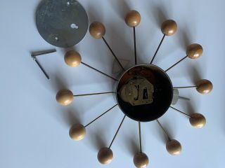 George Nelson Ball Clock Howard Miller Vintage 1949 (pre VITRA) 5
