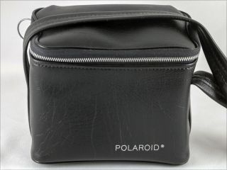 Vintage Polaroid Sx - 70 Black Vinyl Camera Bag Carrying Case 188