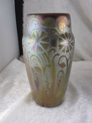Antique Weller Sicard Art Pottery Vase (signed)