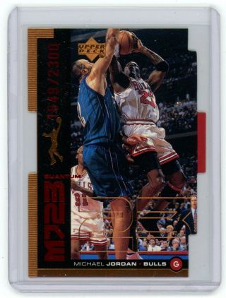 14 Cards 1999 - 00 Upper Deck Mj23 Michael Jordan Master Moves Die - Cut 